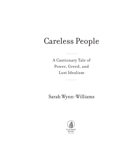 Careless People: A Cautionary Tale of Power, Greed, and Lost Idealism by Sarah Wynn-Williams | Instant PDF Download (No Physical Book)