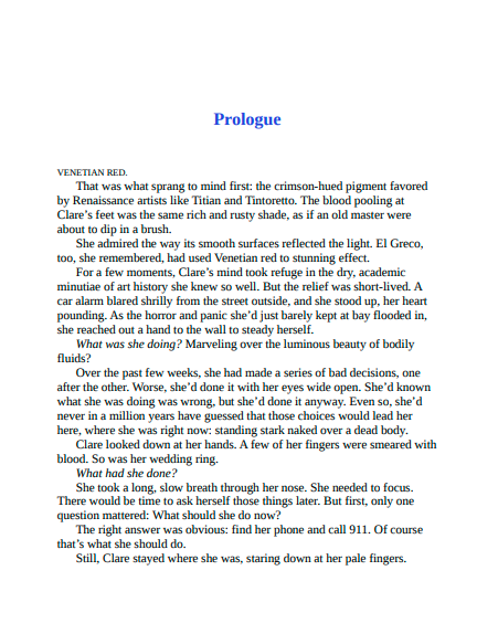 The Fine Art of Lying by Alexandra Andrews | Instant PDF Download (No Physical Book)