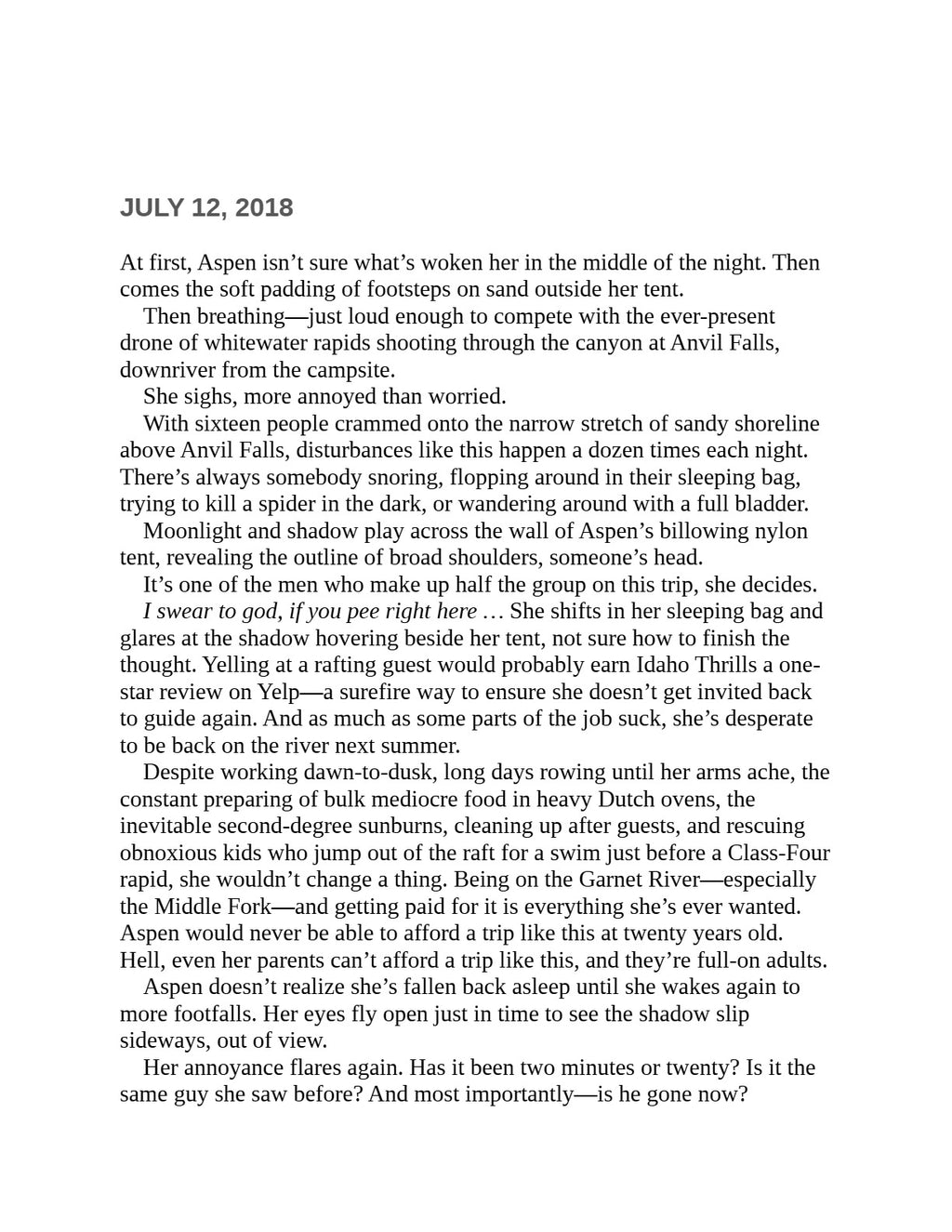 The Last to Drown: A Thriller by Noelle W. Ihli | Instant PDF Download (No Physical Book)