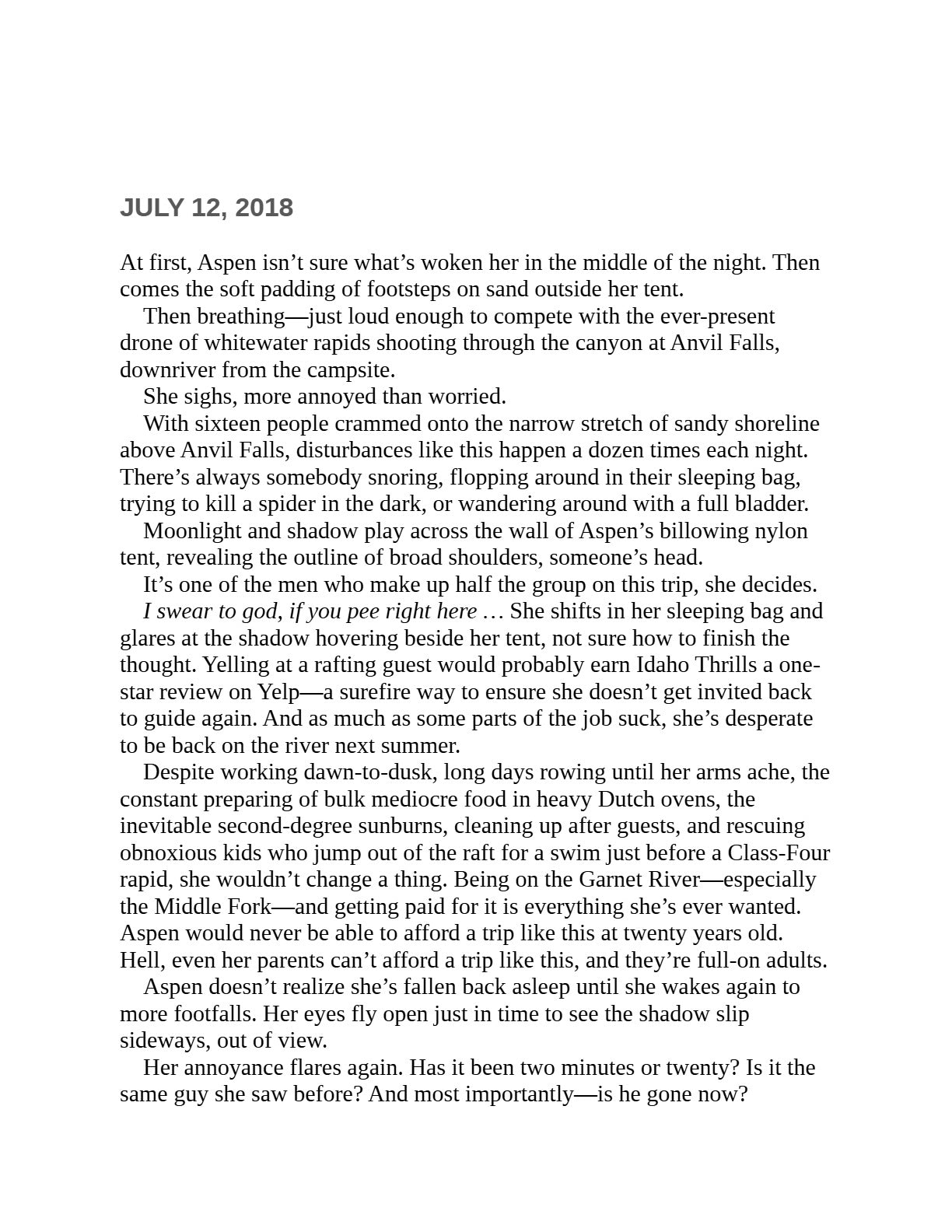 The Last to Drown: A Thriller by Noelle W. Ihli | Instant PDF Download (No Physical Book)