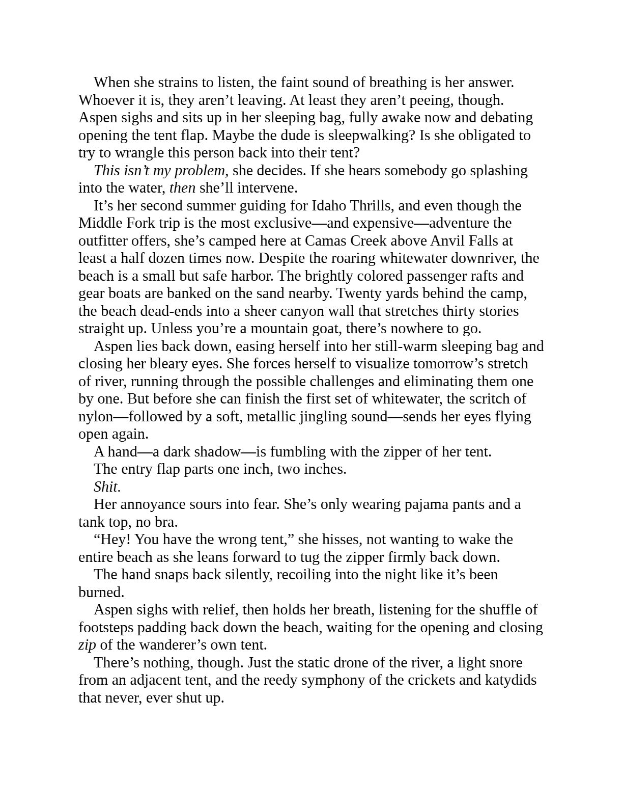 The Last to Drown: A Thriller by Noelle W. Ihli | Instant PDF Download (No Physical Book)