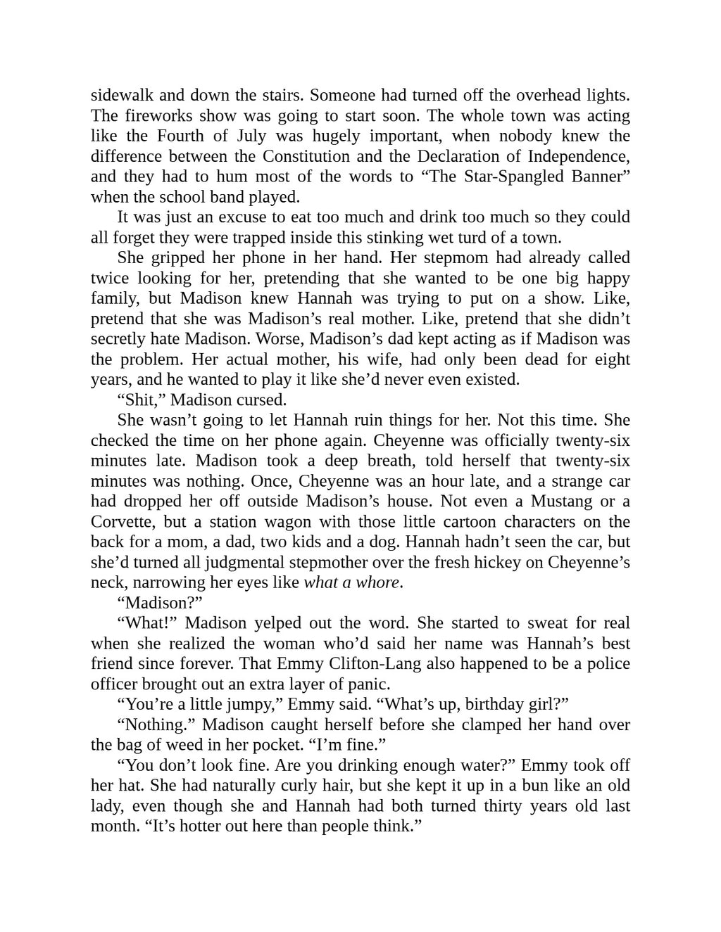 We Are All Guilty Here by Karin Slaughter (Book 1 of 2: North Falls Thriller) | Instant PDF Download (No Physical Book)
