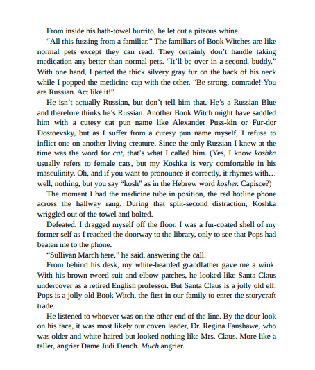 The Book Witch: A Novel by Meg Shaffer | Instant PDF Download (No Physical Book)