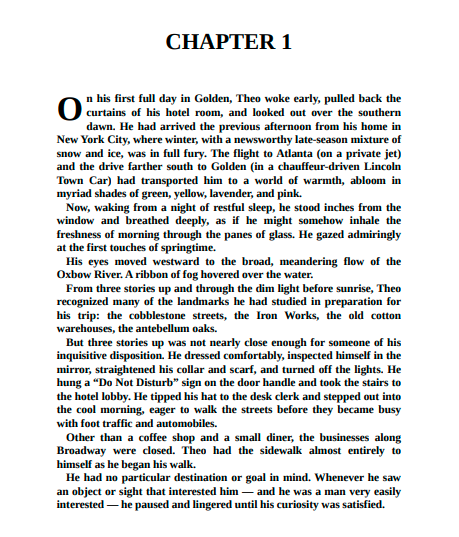 Theo of Golden: A Novel | Instant PDF Download (Not a Physical Book)