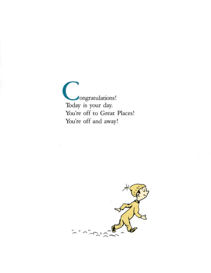 Oh, the Places You’ll Go! by Dr. Seuss | Instant PDF Download (No Physical Book)