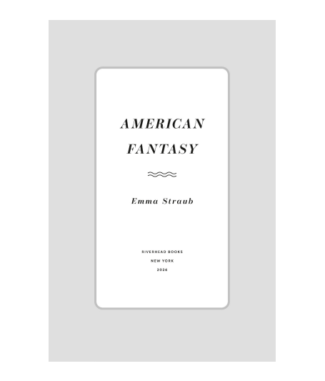 American Fantasy by Emma Straub | Instant PDF Download (No Physical Book)