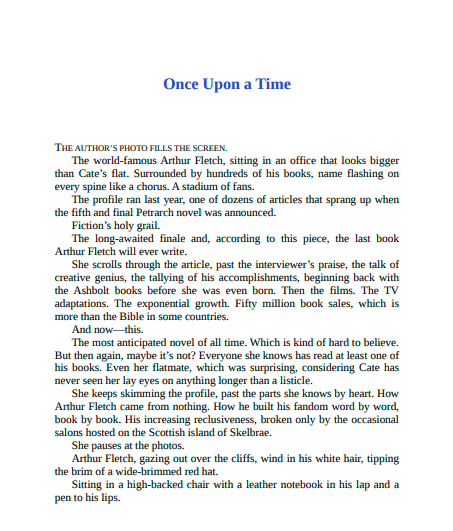 The Ending Writes Itself: A Novel by Evelyn Clarke | Instant PDF Download (No Physical Book)