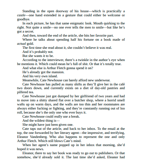 The Ending Writes Itself: A Novel by Evelyn Clarke | Instant PDF Download (No Physical Book)