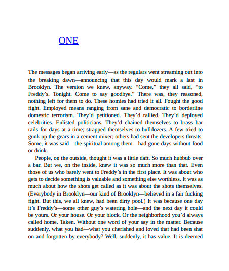 Last Night in Brooklyn: A Novel by Xochitl Gonzalez | Instant PDF Download (No Physical Book)